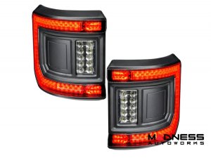 Jeep Gladiator JT Tail Lights - Flush Mount - LED - Smoked Lens